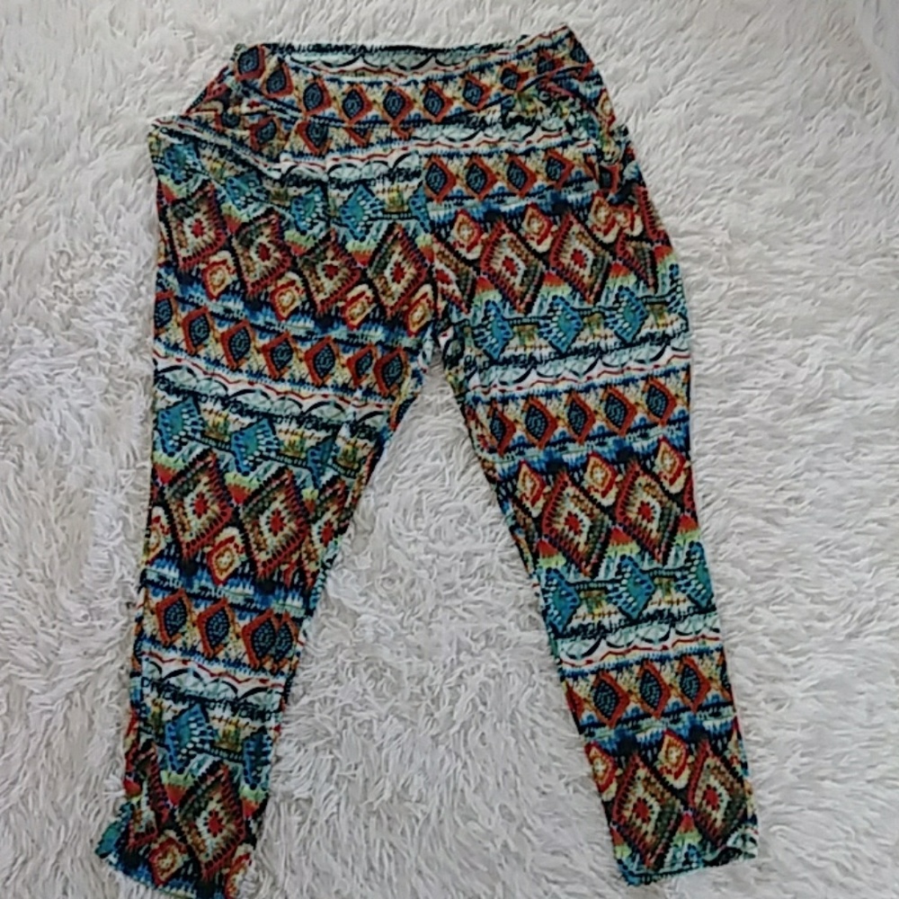 Exotic Print Leggings